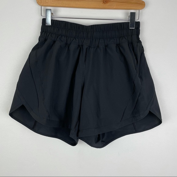lululemon athletica Pants - Lululemon Track That Mid-Rise Lined Short 5" Black